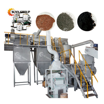 PLC Controlled Soft Lithium Battery Recycling Plant 200-3000KG/H with Customized Design