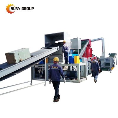 Lithium Battery Recycling Machine/220V/380V/Customized Shredder for Production Line