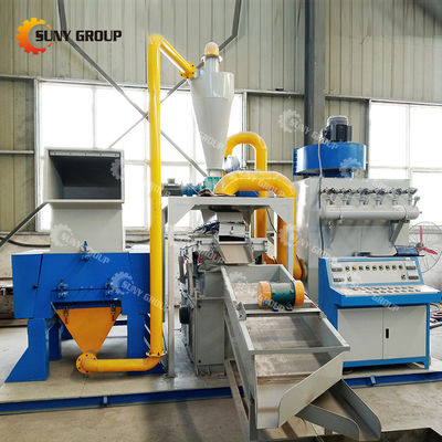 Scrap Copper Cable Granulating Machine Efficiently Separate Waste Computer Phone Wire