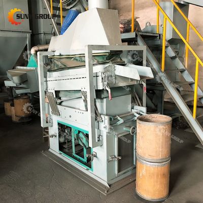Small Waste Computer Battery Recycling Machine with PLC PC Touch Screen Control System
