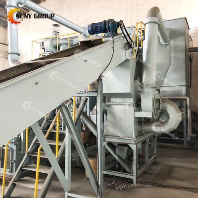 Scrap Computer Lithium Battery Recycling Machinery with PLC PC Touch Screen Control