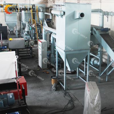 Waste Lithium Battery Metal Recovery Machine for Positive and Negative Plates Sorting