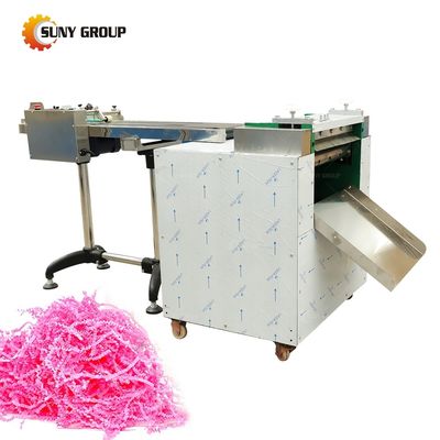 Crinkle Cut Cardboard Shredding Machine with Paper Shredding Functionality