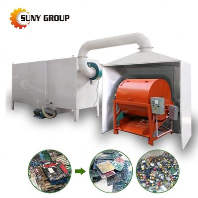 25kW Scrap PCB Dismantling Machine for Electronic Component Recovery Process Solution