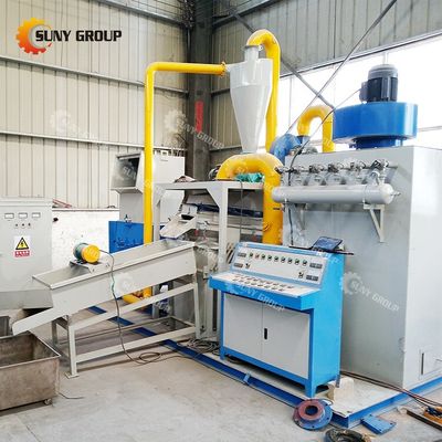 Earth Cable Copper Wire Separating Recycling Machine Plant with PLC Core Components
