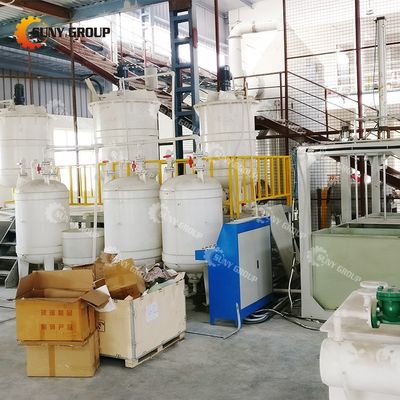 Manufacturing Plant Scrap Cellphone Precious Metal Recovery Plant with Output