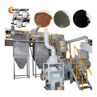 PLC Controlled Soft Lithium Battery Recycling Plant 200-3000KG/H with Customized Design