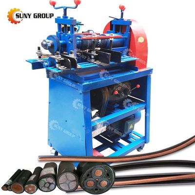 Scrap Wire Cable Stripping Machine with Stripping Length 1-150mm Automatic Operation