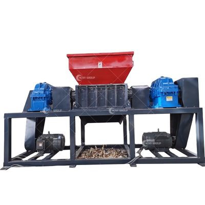 800-5000kg/h Capacity Small Double Shaft Shredder for Pcb Recycling Nice Guaranteed