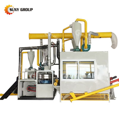 High Separation Efficiency Aluminum Plastic Separation Machine with PLC Control