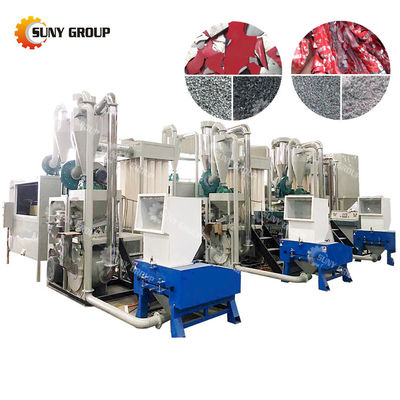 5.8t Weight Scrap ACP Panel Aluminum Plastic Crushing and Separation Plant Design