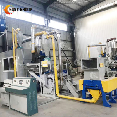 Aluminum Plastic Panel Crushing And Separating Line Featuring 85kw PLC Core Components