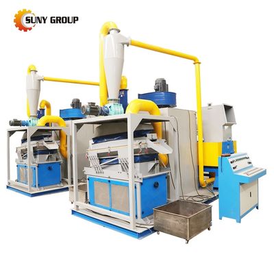 300KG Per Hour Scrap Wire Copper PVC Separating Machine with Video Technical Support