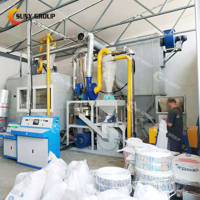220/380V Voltage Waste Plastic and Aluminum Separating Recycling Machine for Separate