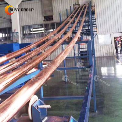 Oxygen-Free Copper Rod Upcast Machine with Continuous Casting in 380V 50HZ 3 Phase