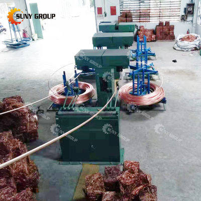 12000T/Year Cathe Copper Rod Upward Continuous Casting and Rolling Machine