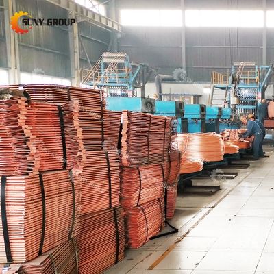 Upward Continuous Casting Line for Copper Wire Voltage 380V 50HZ 3 Phase Customizable