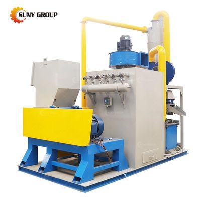 300KG Per Hour Scrap Wire Copper PVC Separating Machine with Video Technical Support