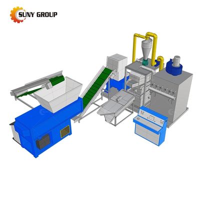 Scrap Cable Copper Wire Separating Recycling Machine Granulator with High Copper Purity