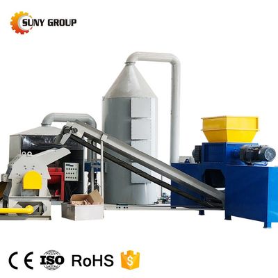 High Copper Purity Pcb Circuit Board Recycling Machinery with PLC Core Components