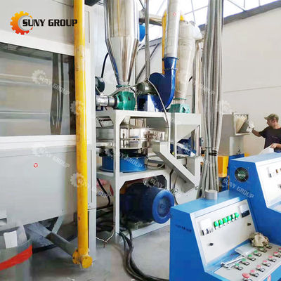 Aluminum Plastic Panel Crushing And Separating Line Featuring 85kw PLC Core Components