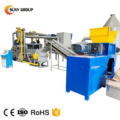 High Copper Purity Pcb Circuit Board Recycling Machinery with PLC Core Components
