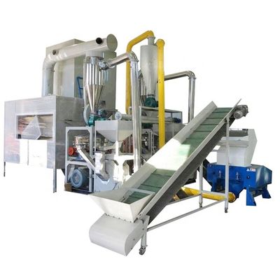 Blisters Aluminum Recycling Machines Scrap Aluminum Plastic Separator Equipment Solution