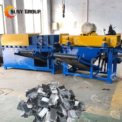 Full Automatic Waste Lead Acid Automotive Recycling Plant with Scrap Metal Shredders