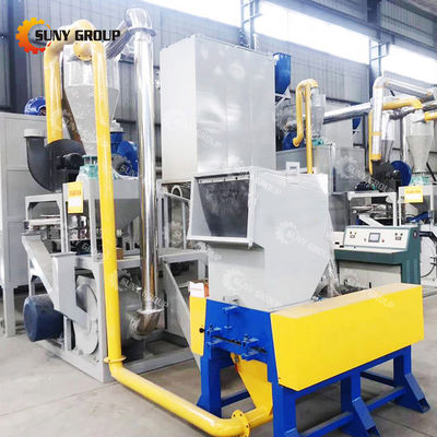200-1000kg/h Capacity PVC Aluminum Blister Panel Recycling Line with 85kw Direct Sale