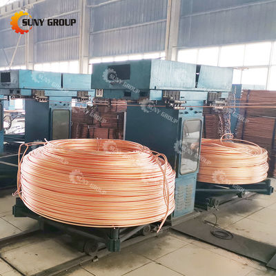 Copper Continuous Up Casting Machine for Cathode Copper Plate Processing Customizable