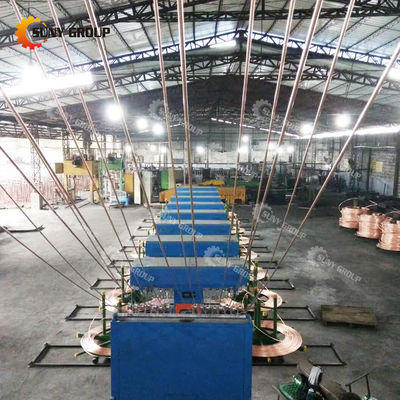 Copper Continuous Up Casting Machine for Cathode Copper Plate Processing Customizable