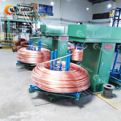 Copper Continuous Up Casting Machine for Cathode Copper Plate Processing Customizable