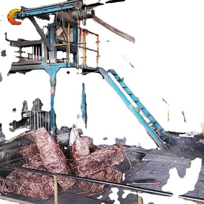Continuous Upward Casting Machine for 1000 Ton Scrap Copper Wire Copper Rod Recycling