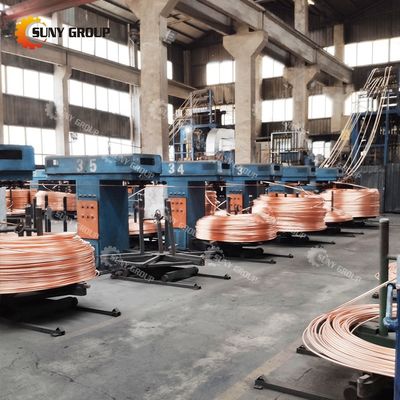 Continuous Casting Machine for Brass/Copper Pipes and Rods Raw Material Cathe Copper