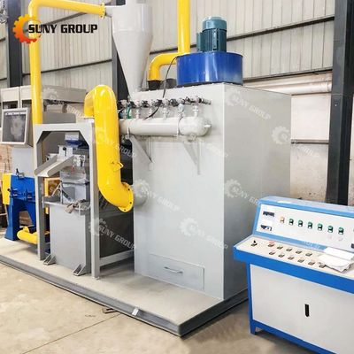 High Productivity Copper PVC Sorter with Wire Granulator Separating Machine at Hot