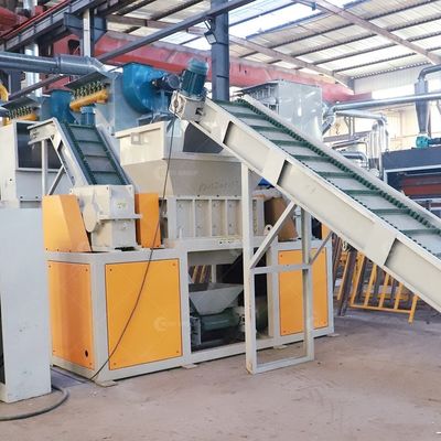 Top of PCB Board Separation Recycling Machine Final Products Copper and Resin Powder
