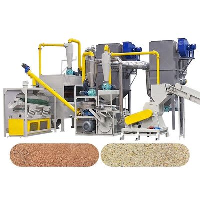 Raw Material Waste Circuit Board Recycling Machine with Video Outgoing-Inspection