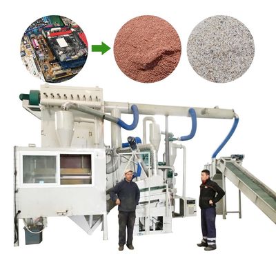 Solar Panel Crushing Machine for Waste Photovoltaic Panels Scrap Metal Shredders