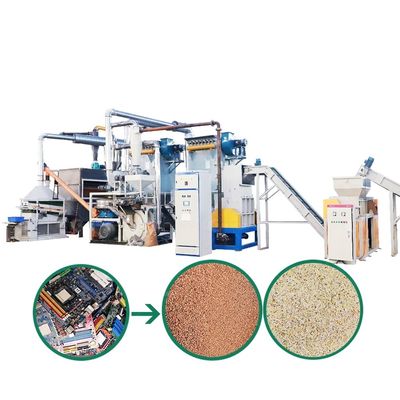 Customized 25kW E-Waste PCB Dismantling Machine for Recycling Electrostatic Separator
