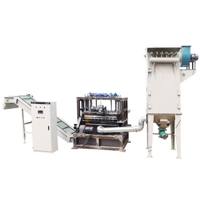 1400-2000kg per hour Capacity Automatic PV Panel Glass Removing Machine for Solar Panels
