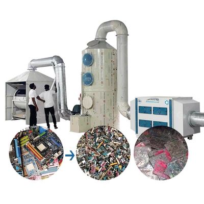 Computer Board Dismantling Machine Efficiently Separating Raw Material and Components