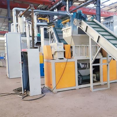 Efficiently Recycle Mono Solar Panels with PLC Controlled Crushing Separating Machine