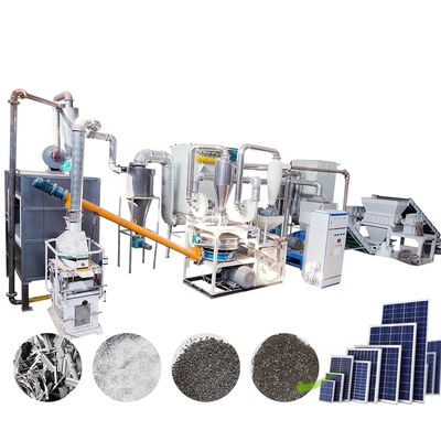 Portable Solar Panel Recycling Machine for Separation Rate and Personalized Solutions