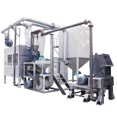 Video Outgoing-Inspection Aluminum Plastic Recycle Machine with 200-1000kg/h Capacity