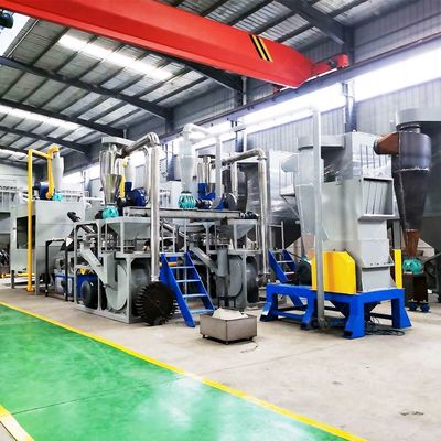 75kW Power PCB Recycling Plant Circuit Board Air Flow Separating Line for Separating