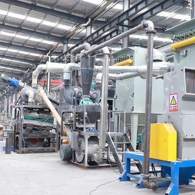 PLC Controlled E Waste Scrap PCB Circuit Boards Recycling Machine with High Capacity