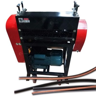 Function Separate Copper from Rubber/Plastic Casings 67kg Wire Cable Stripping Machine