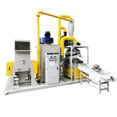 5000KG Copper Wire Recycling Machine PLC Control Scrap Cable Granulator Separator Made