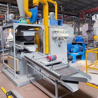 5000KG Copper Wire Recycling Machine PLC Control Scrap Cable Granulator Separator Made
