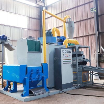 5000KG Copper Wire Recycling Machine PLC Control Scrap Cable Granulator Separator Made